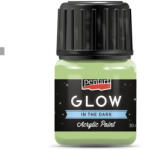  GLOW sötétben világító akrilfesték - zöld
