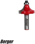 Berger 031402-0470 lekerekítő maró vezetőcsapággyal, keményfém lapkás, S8 - D28, 6×H15, 9 /R9, 5 mm (031402-0470)