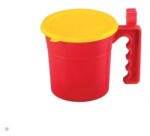 Euroll Kéziedény fedéllel műanyag 0, 75 L (10500122)