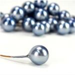  Drótos bogyó, kék. Átmérője: 1 cm. Az ár egy darabra vonatkozik