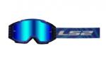 LS2 Ochelari cross enduro atv LS2, lentila oglinda, culoare albastru (AK7202012026) - mxenduro