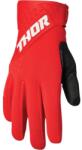Thor Manusi atv cross Thor Spectrum pentru vreme rece, culoare rosu negru, marime XS (33306758PE) - mxenduro