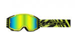 LS2 Ochelari cross enduro atv LS2, lentila oglinda, culoare verde neon negru (AK7202012054) - mxenduro