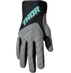 Thor Manusi atv cross Thor Spectrum, culoare gri negru, marime S (33306826PE) - mxenduro
