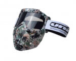 Unit Ochelari motocross atv enduro Unit, model masca, culoare rama army, lentila clara (AB3610244) - mxenduro