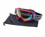 Unit Ochelari motocross atv enduro Unit, culoare rama roz, lentila fumurie curcubeu (AB361018PB) - mxenduro