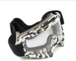 XTR Ochelari cross atv enduro, XTR, lentila transparenta, culoare rama negru gri (BOS-98) - mxenduro