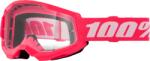  Ochelari cross atv 100% Strata 2 Junior Pink, lentila transparenta, culoare rama roz (26013506PE) - mxenduro