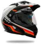 UFO Casca enduro ATV Ufo Aries, culoare negru alb portocaliu, marimea S (HE13500WKS) - mxenduro
