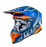 JUST1 Casca motocross atv JUST1 J39 Thruster, culoare albastru portocaliu, marime XL (6060040251007XL) - mxenduro