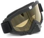 XTR Ochelari cross atv enduro, XTR, lentila oglinda, culoare rama negru mat (BMA-916) - mxenduro
