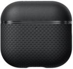 Pitaka Carcasă magnetică din fibră aramidă Pitaka, negru/gri - AirPods 4 (APM2404)