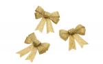 Chaks Funde decorative - Glitter aurii, 3 buc