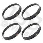  Set 4 inele de centrare jante 72.6-71.1 mm (JSB 726711)