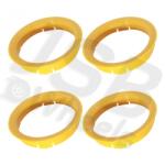  Set 4 inele de centrare jante 63.3-58.1 mm (JSB 633581)