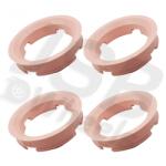  Set 4 inele de centrare jante 72.6-57.1 mm (JSB 726571)