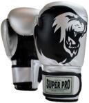 Super Pro Manusi de Box Super Pro Combat Talent Negru Argintiu (SPBG130-85900-6)