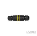Lightex Кабелен конектор IP68 черен за кабел 3х0.5-1.5мм2 - Lightex (851AS0002118)