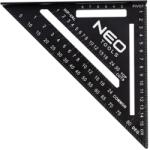 NEO Echer tamplar/dulgher, aluminiu, triunghiular, 15 cm, NEO (72-102) - edanco Vinclu