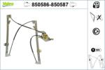 VALEO Mecanism actionare geam VALEO 850586 (850586)