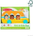 Melissa & Doug Дървена играчка GO Tots автобус - Melissa & Doug (30738)