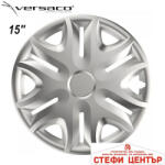 Versaco Тасове за джанти 15'' Versaco Spirit Silver (56244) - steficenter