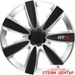 Versaco Тасове за джанти 14'' Versaco Carbon GTX - Black / Silver (56076) - steficenter
