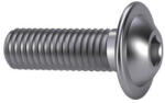  D. Fejű Peremes Belsőkulcsnyílású Csavar 10.9 Galv. Horg. Iso7380-2 M8x10 /db