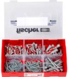Fischer Fixtainer Duopower Dübel+csavar 115db Készlet (536162)