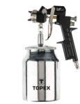 TOPEX Festékszóró Pisztoly Pneumatikus (1l)(alsó Tart. )(75m206)