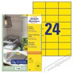 AVERY Univerzális címke sárga (3451)