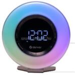 Denver Electronics CRL-342 - FM rádiós ébresztőóra ébresztőfénnyel és természet hangokkal (fehér) (CRL-342) (CRL-342)