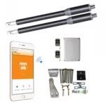 X-house Kit Automatizare Porti Batante Smart Wifi 150kg/brat (KAPB-1LS)