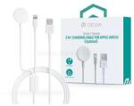 DEVIA iPhone 14 Plus / 14 Pro Max / 14 Pro DEVIA Smart EA199 töltőkábel 2in1 USB - lightning, 120cm, FEHÉR (ST394690) (ST394690)
