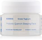 KORRES Greek Yoghurt Probiotic Quench Sleeping Facial tápláló éjszakai krém probiotikumokkal 40 ml