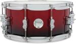 PDP 14" x 6, 5" Concept Maple Red to Black Fade Lacquer