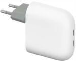 Google Dual USB-C Charger Snow (GA09856-EU)
