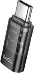hoco. adapter Type C (férfi) - Lightning (női) UA36D átlátszó fekete