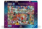 Ravensburger 1000 db-os puzzle - Limitált kiadás - A mikulás gőzöse (12001583) (12001583)
