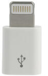  Micro USB - Lightning adapter fehér