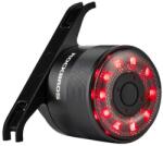 ROCKBROS Q1 Hátsó Kerékpár Lámpa 7 Színű LED + USB-C - USB-A Kábel - Fekete