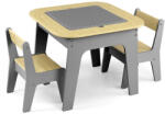 Milly Mally Gyerekasztal és szék Milly Mally Olaf Blocks Dark Grey