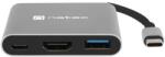 GENESIS Docking Station Natec by Genesis FOWLER MINI, Silver (NMP-1607)
