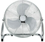 TOO Ezüst Fém Padlóventilátor - 45cm, 3 sebesség