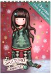 Santoro gorjuss Коледни картички Santoro Gorjuss Merry and Bright - Cosy, 8 броя (1195GJ01)