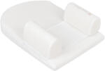 KikkaBoo Бебешки мемори клиновиден позиционер Kikkaboo - Airknit, White (31106010134)