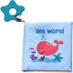 KikkaBoo Текстилна книжка с чесалка Kikkaboo - Sea world (31201010270)