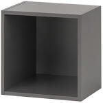 Leziter Boxie nyitott fali szekrény 40x40x27 cm antracit (LBX404027NYAN) - homelux