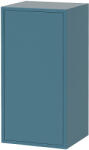 Leziter Boxie 1 ajtós fali szekrény 80x40x37 cm petrol kék (LBX80401APK) - homelux