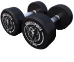 Gorilla Sports Kerek gumi súlyzók 2 x 7, 5 kg (100277-00008-0106) - kokiskashop